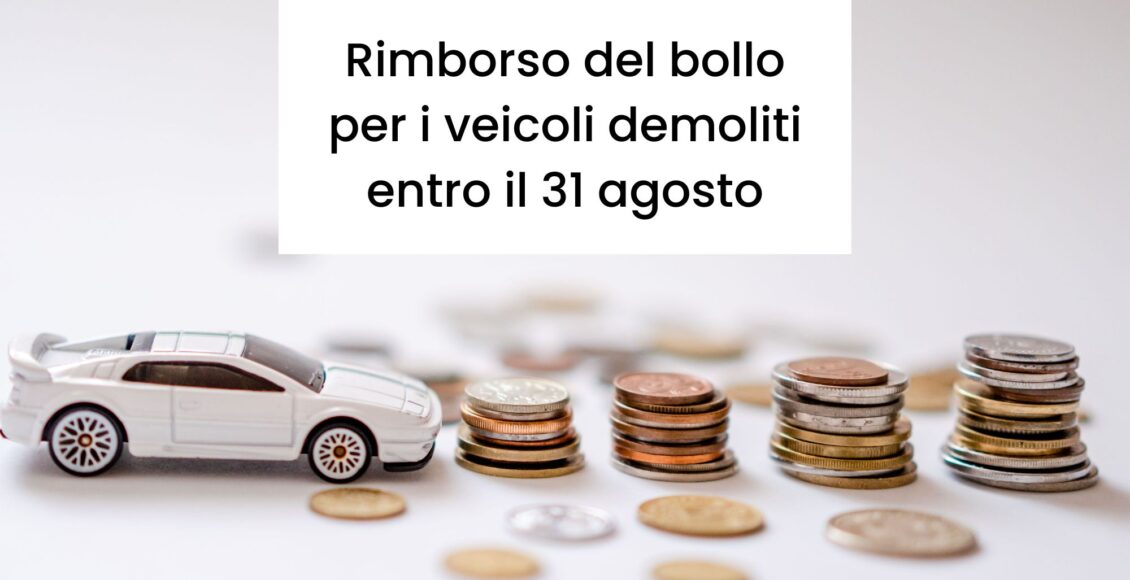 come chiedere il rimborso del bollo auto per auto alluvionate