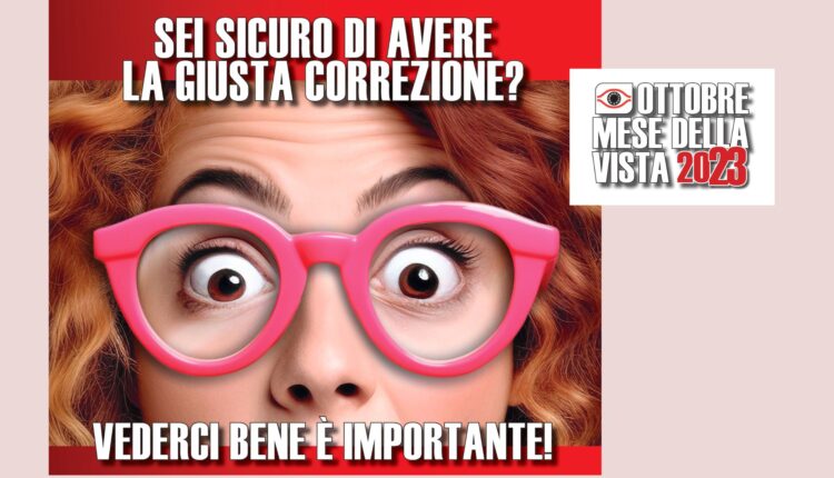 controllo gratuito della vista ad ottobre 2023